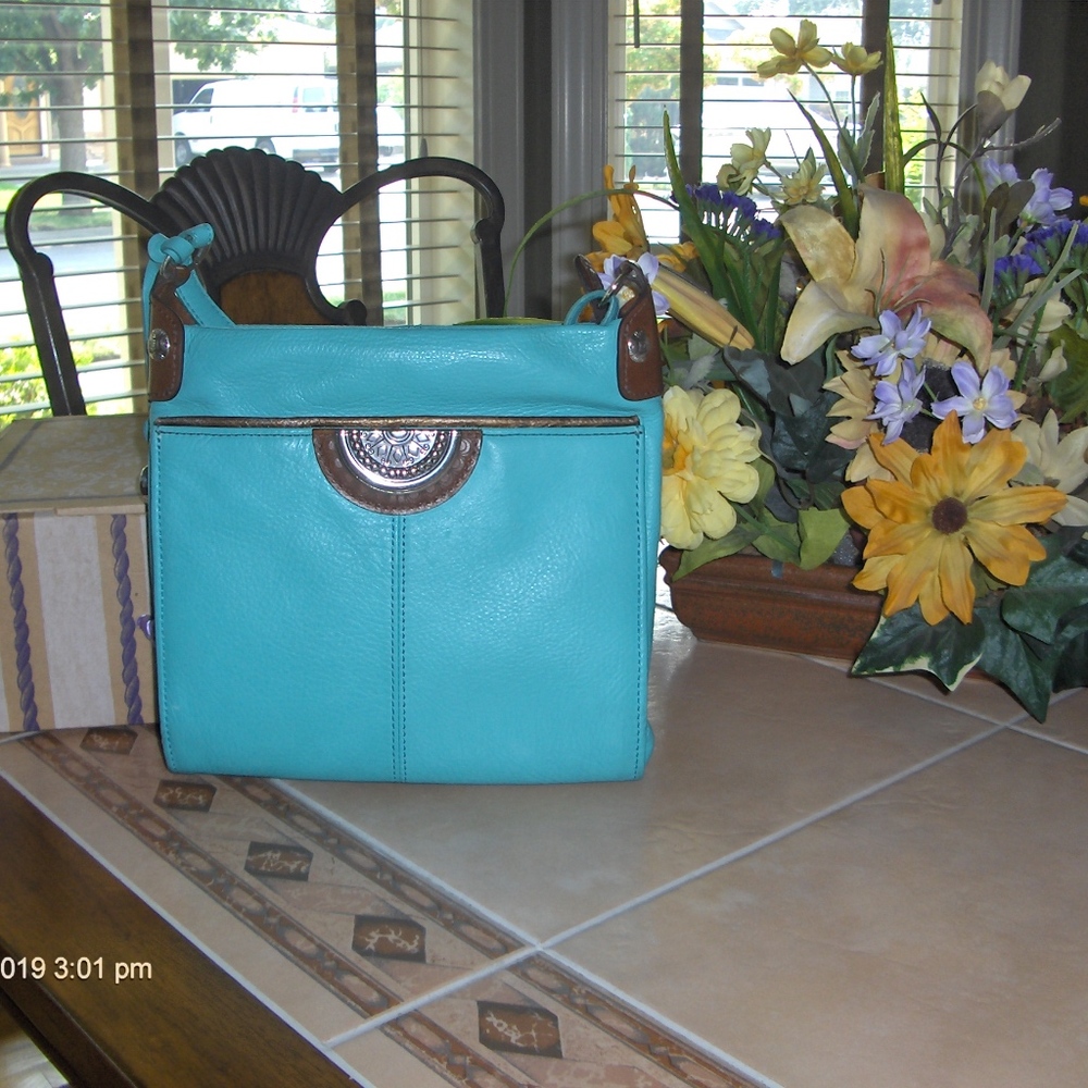 Brighton Shiloh Jade Crossbody Bag